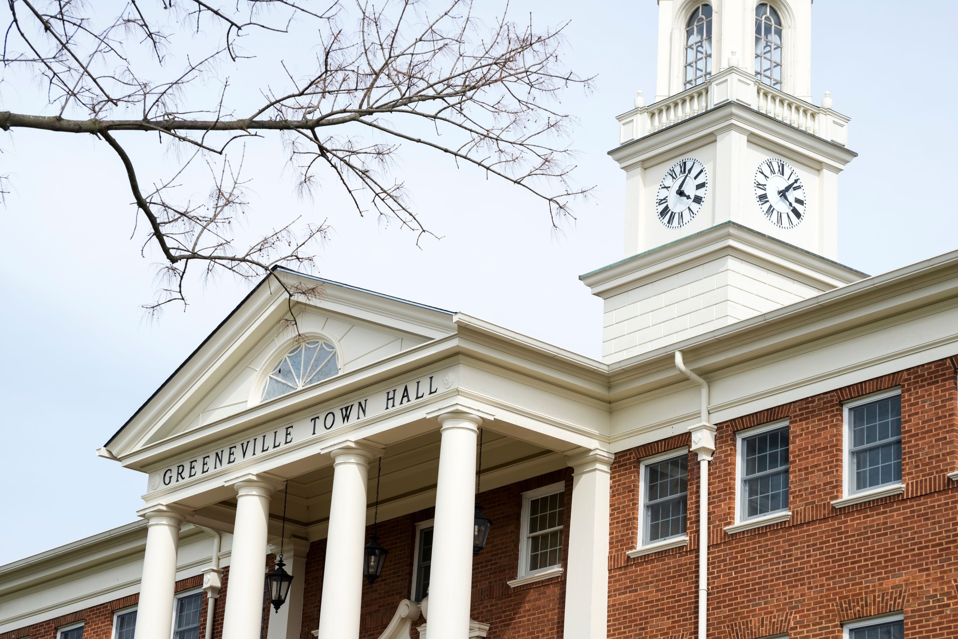 Town hall in Greeneville, Tennessee